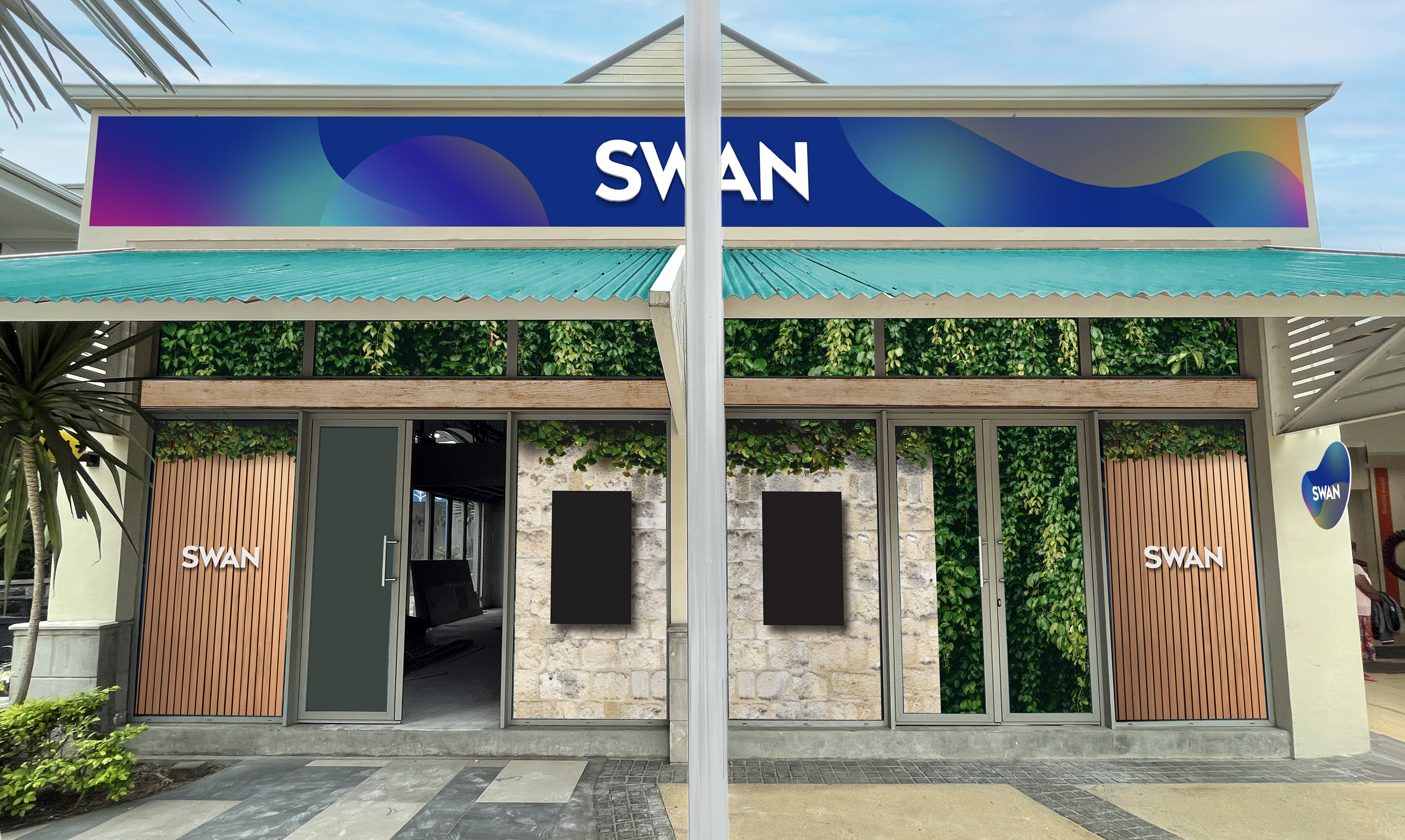 Swan Rebranding branding design Fcb cread
